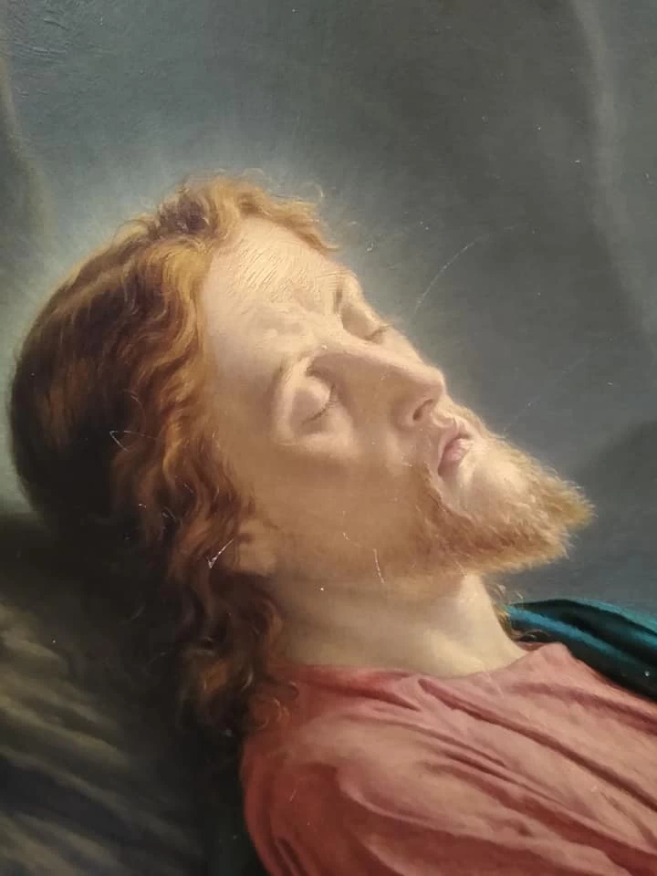 Satana osserva il sonno di Cristo - dettaglio 1